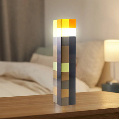 Room Decor Torch Lamp Rechargeable Handheld Adjustable Gift