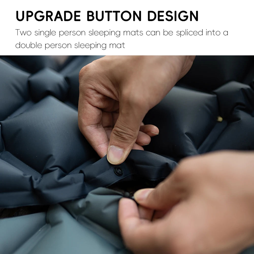 Inflatable Camping Mats Sleeping Pad Outdoor Air Cushion Hiking Picnic