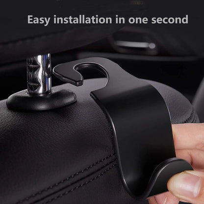 Hooks for Bags Car Seat Headrest Holder Auto Fastener Hangers Interior Accessories