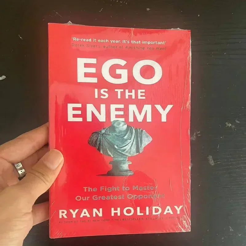 Ego Is The Enemy By Ryan Holiday #1 New York Times Bestseller English Book