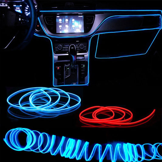Car Interior LED Wiring Neon Strip