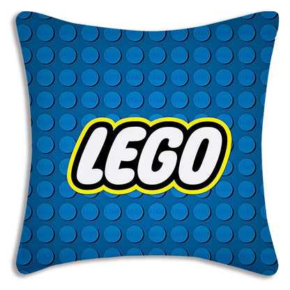 Cool For Legos Game Pillow Covers Cartoon Sofa Decorative Home Double-sided Printing Short Plush Cute Cushion Cover