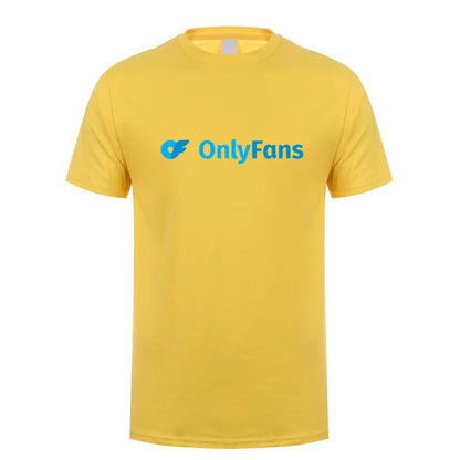 OF Onlyfans T-Shirt Short Sleeve Funny Graphic 100% Cotton