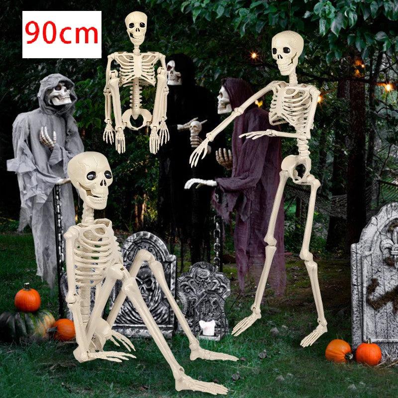 Halloween Decoration Horror Scary 90CM Halloween Skeleton Halloween Ornament