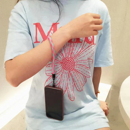 Secure Your Phone: Anti-Theft Wrist Strap & Keychain