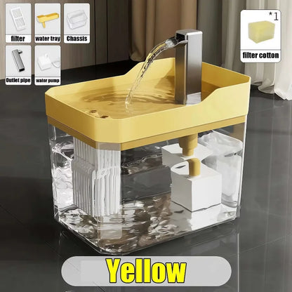 Cat Water Fountain Dispenser Filter Pet Home Drinker