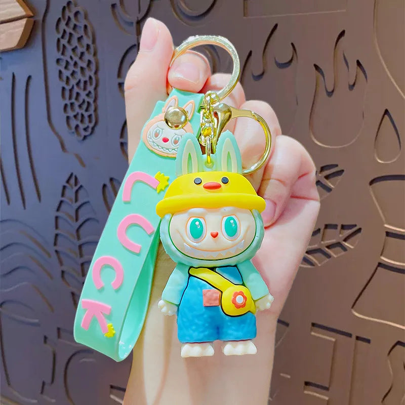 Labu Doll Key Chain Couple Schoolbag Pendant