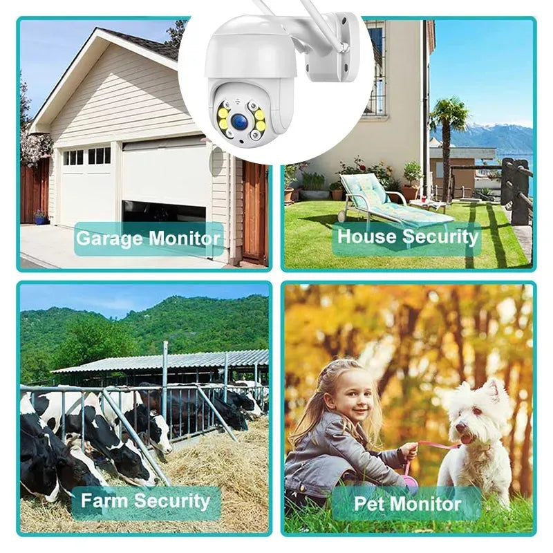 4K CCTV Camera Smart Security Home Camera Surveillance