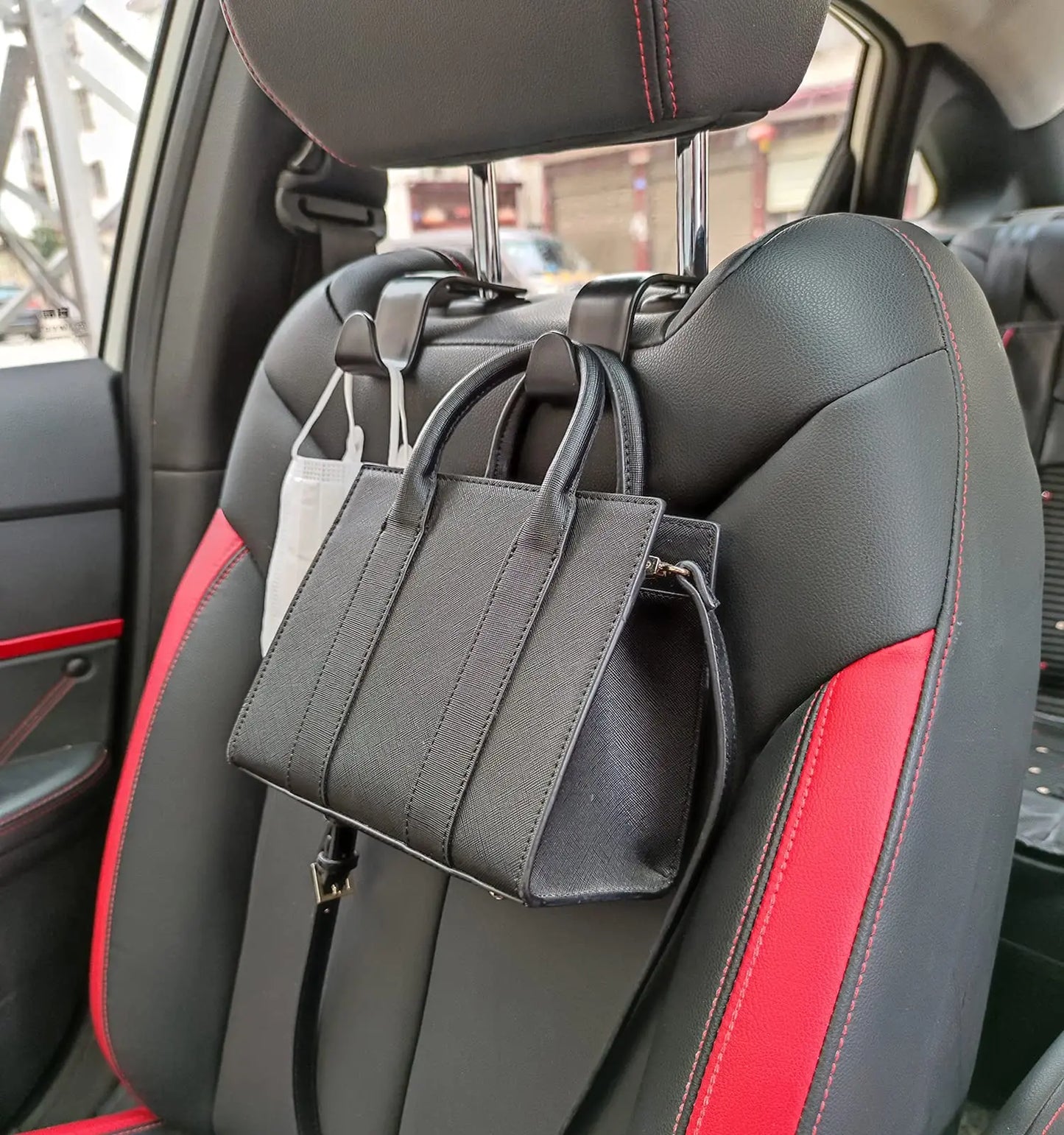 Hooks for Bags Car Seat Headrest Holder Auto Fastener Hangers Interior Accessories