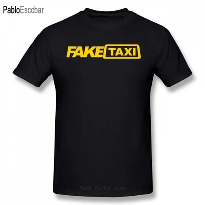 FT FakeTaxi T-Shirt Print T-Shirt Summer Funny Unisex Wear