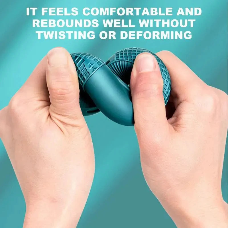 Silicone Finger Grip Strengthener Ring Exercise Carpal Tunnel Gym Training NEW