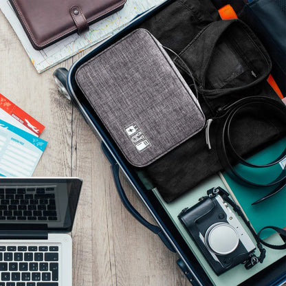 Travel Bag USB Gadget Organizer Cosmetic Storage