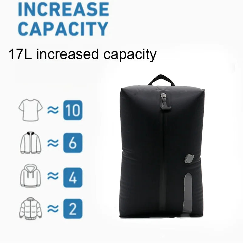 17L Vacuum compression bag Travel outdoor hiking luggage Clothing storage bag Clothing organizing and storage box Luggage storag