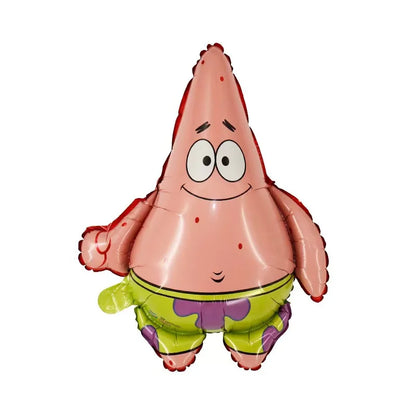 Cartoon SpongeBob Theme Birthday Party Balloon Disposable Tableware Mask Flag Candy Box Backpack Baby Shower party supplies