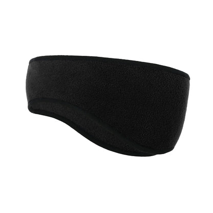 Warm Fleece Earmuffs Headband Soft Windproof Ear Warmer Unisex Outdoor Sports Headbands Ideal for Skiing Running Cycling