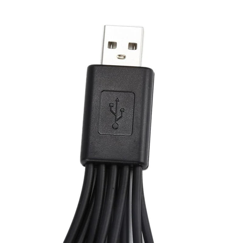 10In1 USB to USB Cable Universal Phone Charging Multi-head For Samsung Nokia iPhone Charger