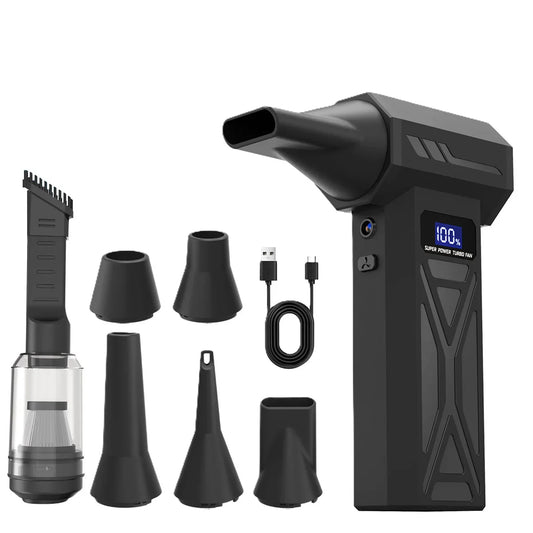 Powerful Air Blower 110000Rpm Turbo Jet Blower Display Cordless Air Duster