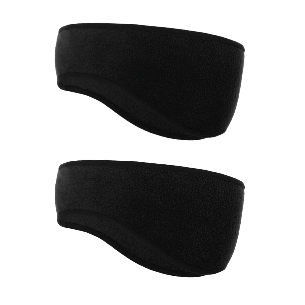 Warm Fleece Earmuffs Headband Soft Windproof Ear Warmer Unisex Outdoor Sports Headbands Ideal for Skiing Running Cycling