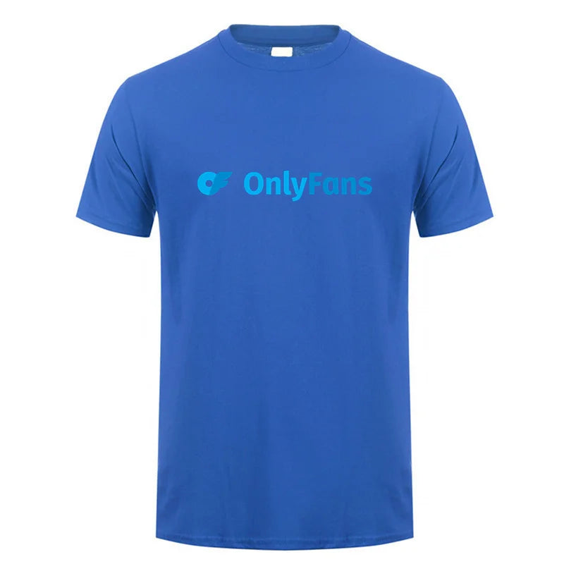 OF Onlyfans T-Shirt Short Sleeve Funny Graphic 100% Cotton