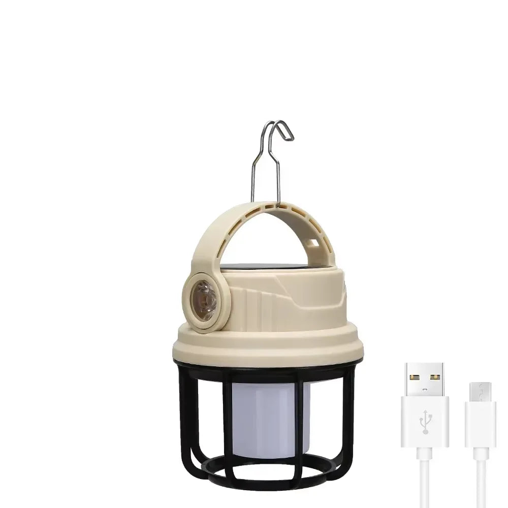 LED Camping USB Rechargeable Lamp Emergency Light for Outdoors