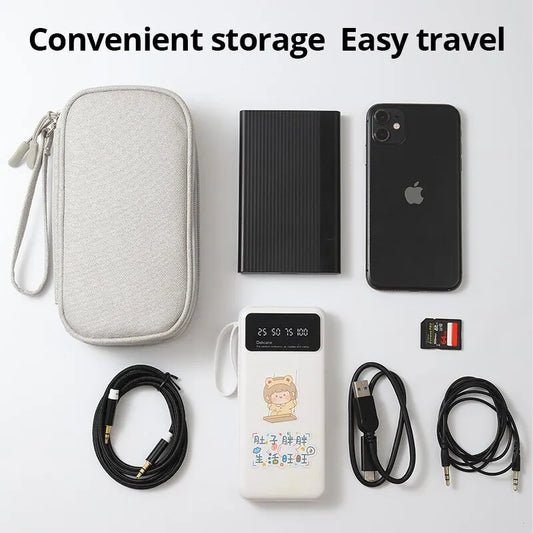 Travel Portable Digital Product Storage Bag USB Data Cable Organizer Headset Charging Box Bag