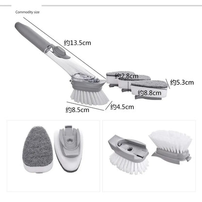 Kitchen Cleaning Brush 2 In 1
