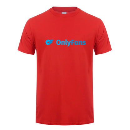 OF Onlyfans T-Shirt Short Sleeve Funny Graphic 100% Cotton