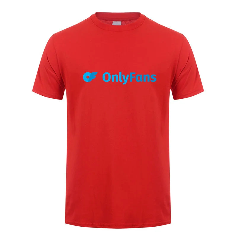 Onlyfans T-Shirt Short Sleeve Funny Graphic 100% Cotton