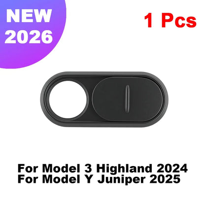 For Tesla Model Y Juniper 2025 Model 3 Car Camera Cover Webcam Slide Blocker 1/3/5 Pcs compatible with tablet PC Laptop iPad