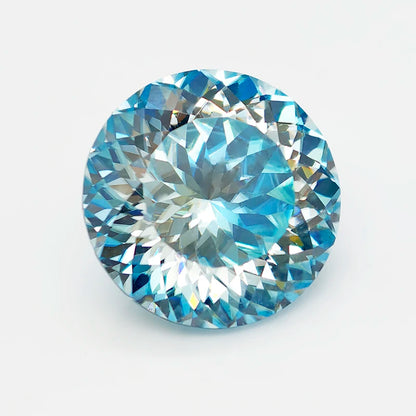 New Colors Round100 Faceted Cut Moissanite Loose Stone Diamond Russian Bird Nest Cut Moissanite Gemstone with GRA Certificate