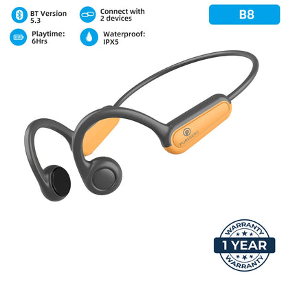 Conduction Earphone Type-C Wireless Bluetooth Headphone Waterproof Sport Headset