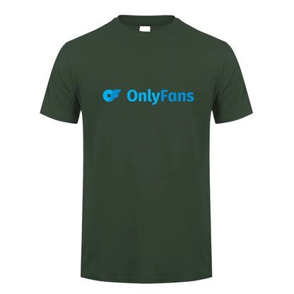 OF Onlyfans T-Shirt Short Sleeve Funny Graphic 100% Cotton