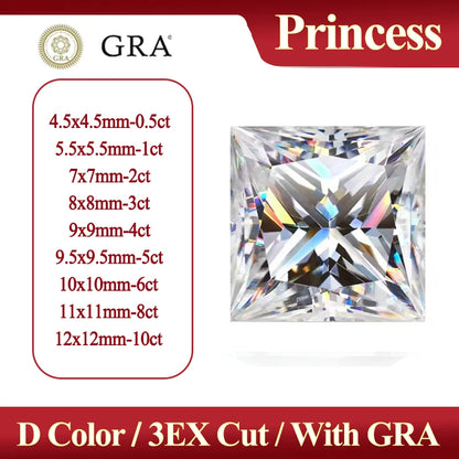 Special Cut Star / Octagon / Hexagon / Four Leaf / Asoka D Certified GRA Moissanite Loose Stones Moissanite Diamond For Jewelry
