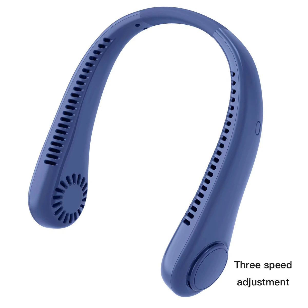 Portable Neck Fan Power Air Cooler USB Rechargeable Electric Fan