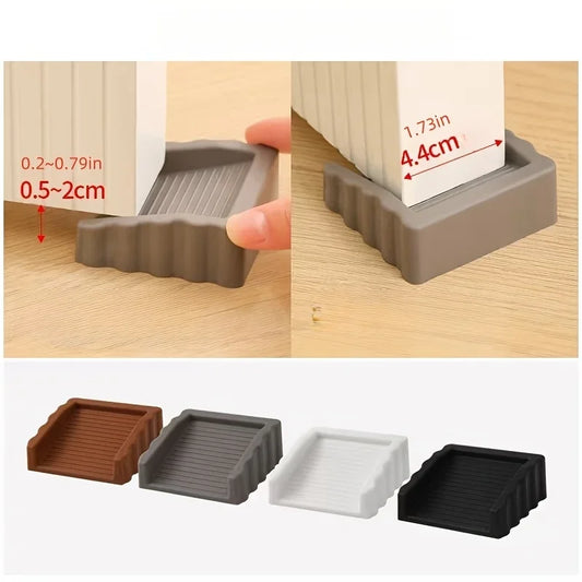 TPR Non Slip Windproof Door Stopper Creative Safety Wedge for Home Office and Kids Room