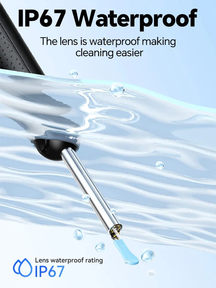 2026 New upgrade Visual Ear Wax Cleaner Camera Safe Earwax Removal Endoscope with 5M Camera Ear Cleaning Tools Ear Care