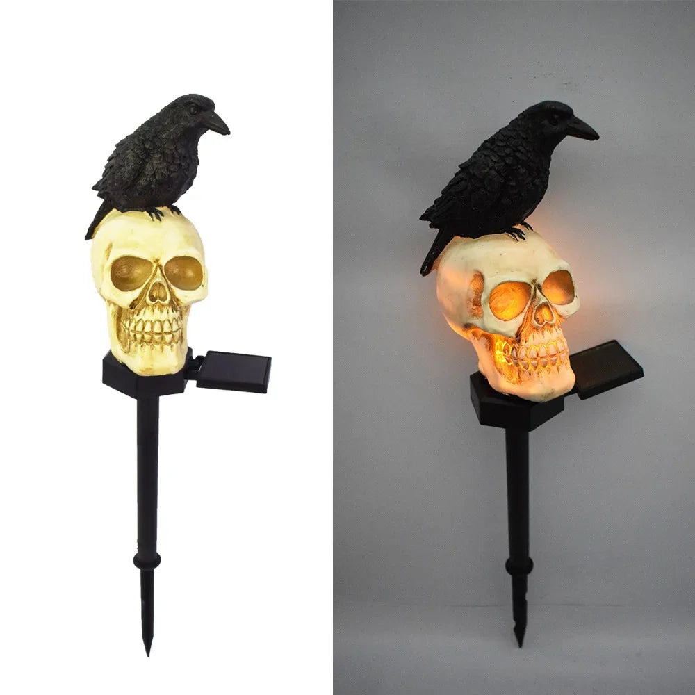 Halloween outdoor lights waterproof Christmas tree pumpkin garden stake lights