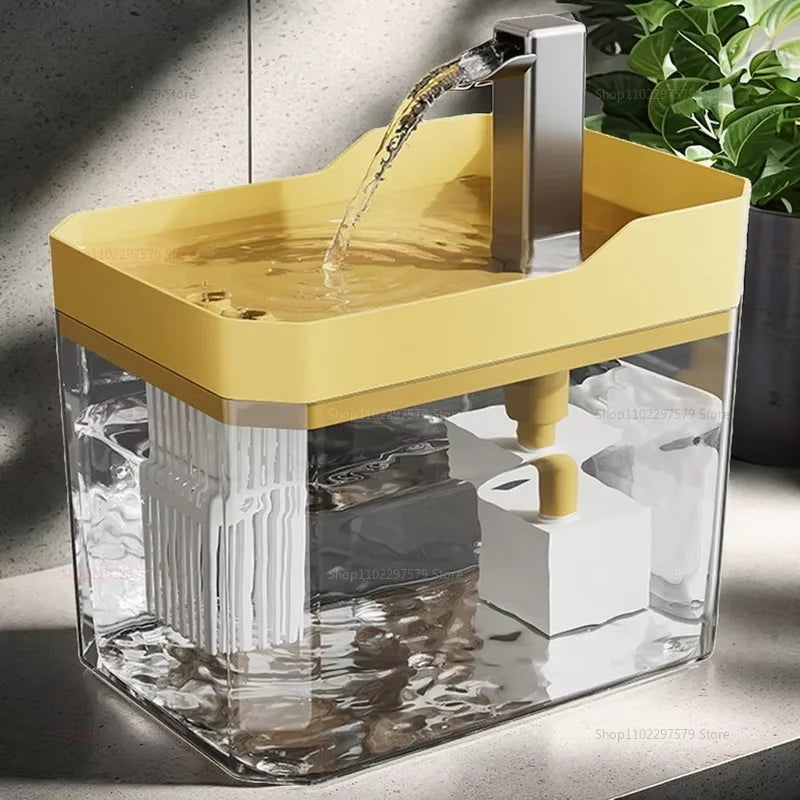 Cat Water Fountain Dispenser Filter Pet Home Drinker