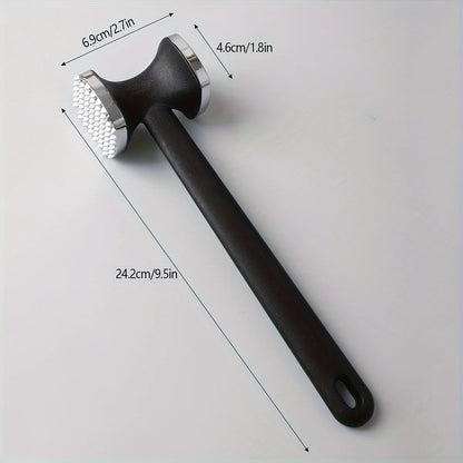 Heavy Duty Kitchen Meat Tenderizer Hammer Stainless Steel Head for Effortless Pounding and Tenderizing Kitchen Gadgets