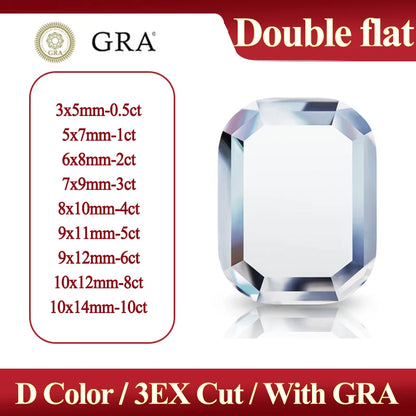 Special Cut Star / Octagon / Hexagon / Four Leaf / Asoka D Certified GRA Moissanite Loose Stones Moissanite Diamond For Jewelry