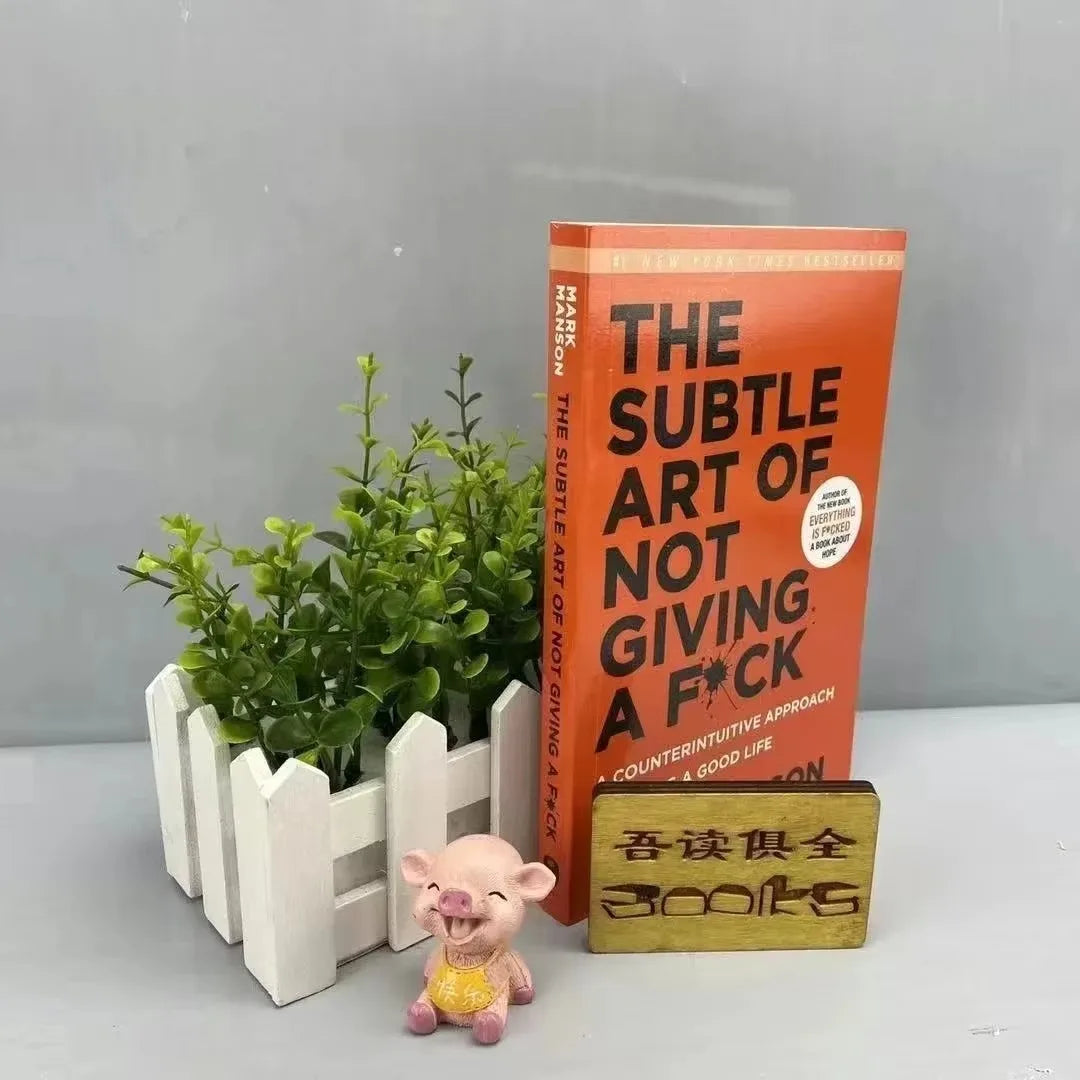 The Subtle Art of Not Giving A F*ck | By Mark Manson 2X English Books
