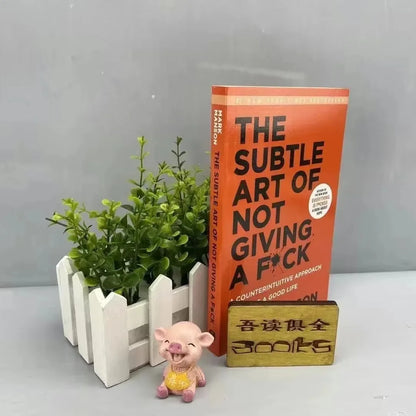 The Subtle Art of Not Giving A F*ck | By Mark Manson 2X English Books