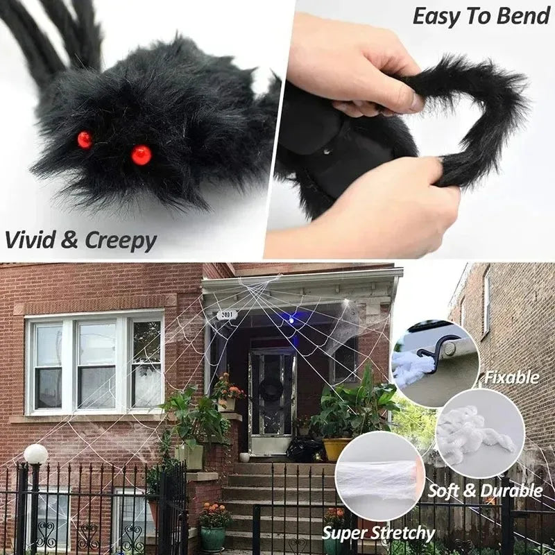 Halloween Big Spider Horror Decor Outdoor