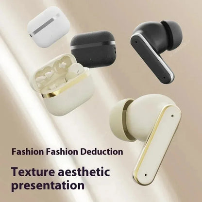 TWS In-ear Bluetooth 5.3 Earphones Leather In-Ear Earbuds Touch Control Wireless Headset For Video Gaming Music Holiday Gift