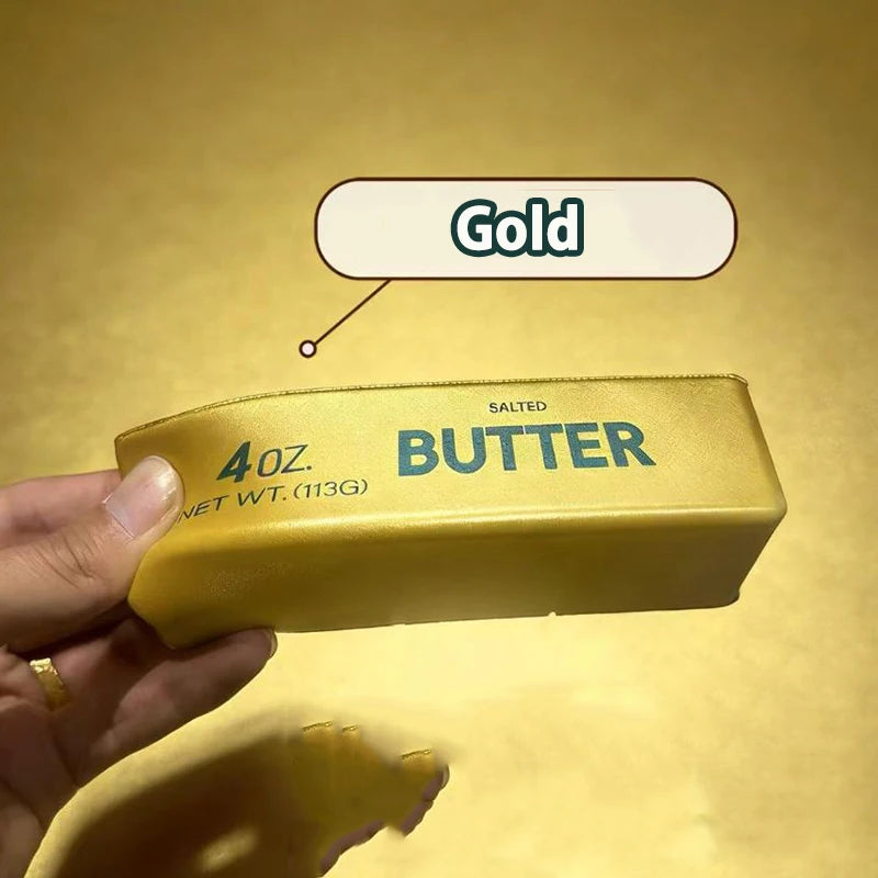 Butter Squishy Super Soft Food Squishy Toys Stress Relief Moist Squeeze Fidget Toy Butter Stick Chocolate Squish Toy Autism Gift