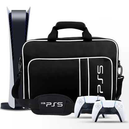 PS5 Travel Case Protective Bag Controllers Game Cards Headset NEW