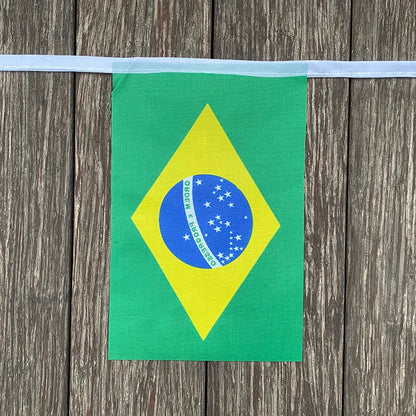 20pcs/set Brazil flags Pennant String Banner Buntings Political Party Elections