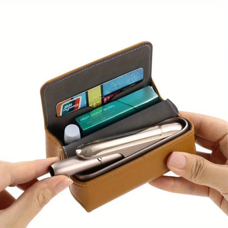 Case for IQOs Iluma Protective Covers Pouch Bag PU Leather Cover Accessories