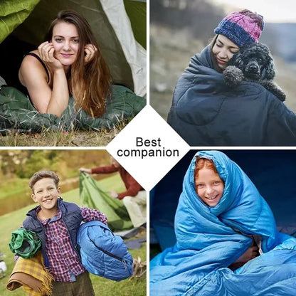 Sleeping Bag Ultralight Waterproof 4 Seasons Warm for Outdoor Hiking Backpacking Travel