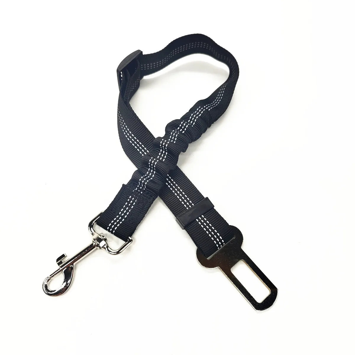 Pet Dog Seat Belt Adjustable Travel Car Safety Harnesses Lead Restraint Reflective Strap